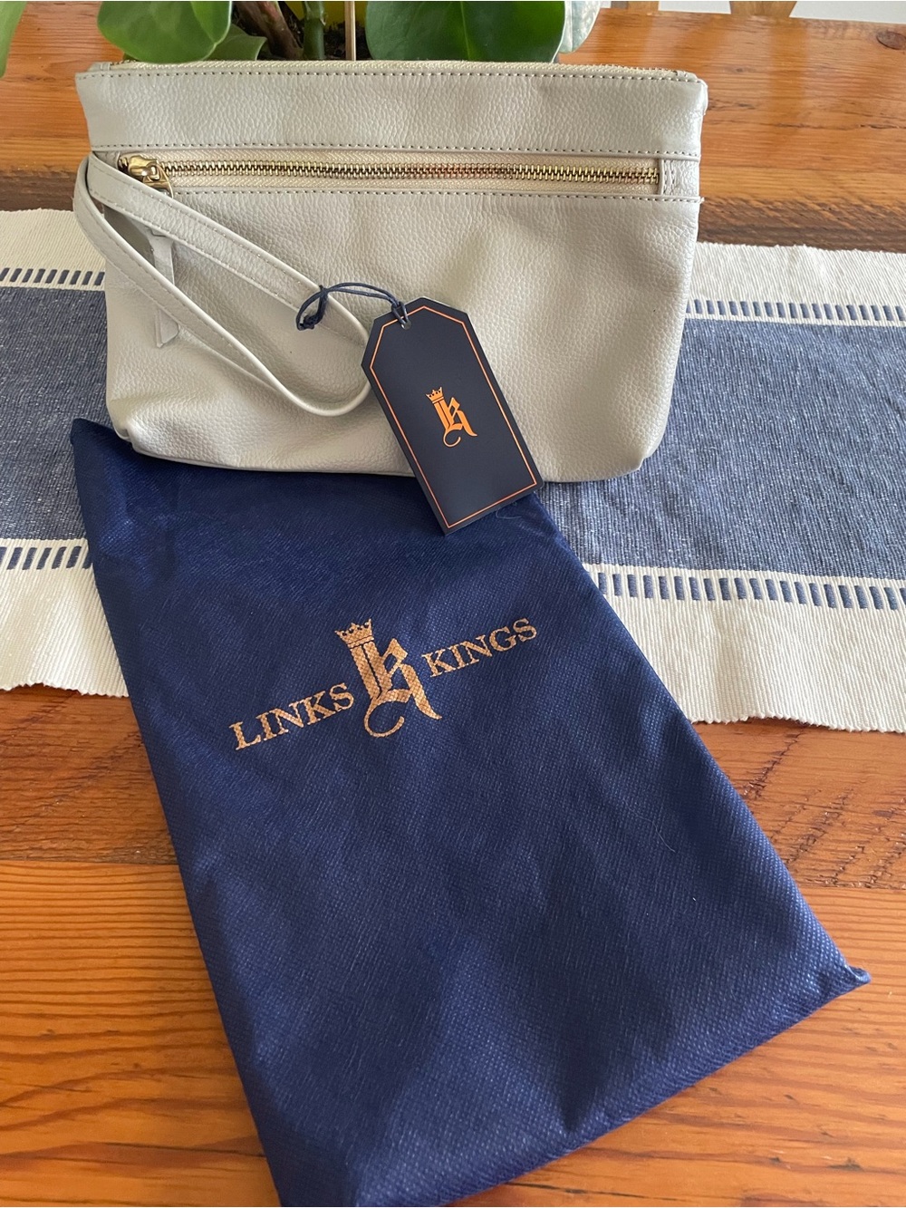 Links & Kings Wristlet Clutch